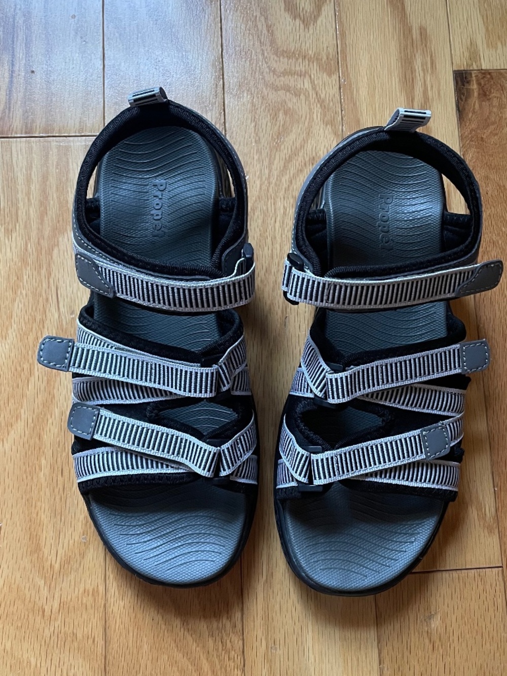 Propet gray sandal